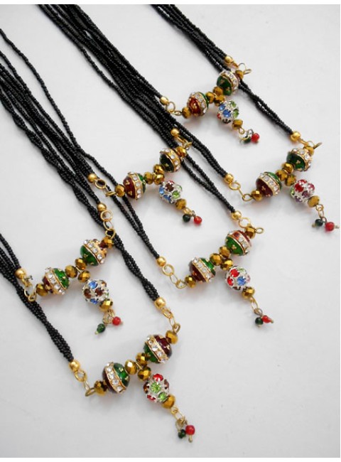 Meenakari Mangalsutra (6 Pcs)